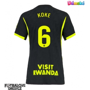 Atletico Madrid Koke #6 Dámské Venkovní Dres 2026-27 Krátký Rukáv